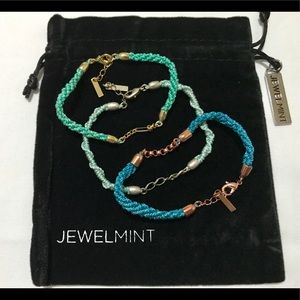 Jewelmint Fashion Jewelry- "Winter" Braid Bracelet